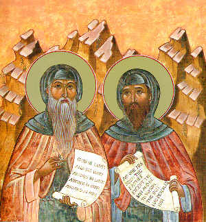 Barsanuphios und Johannes