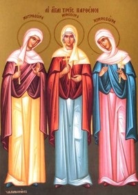 Drei heilige Jungfrauen